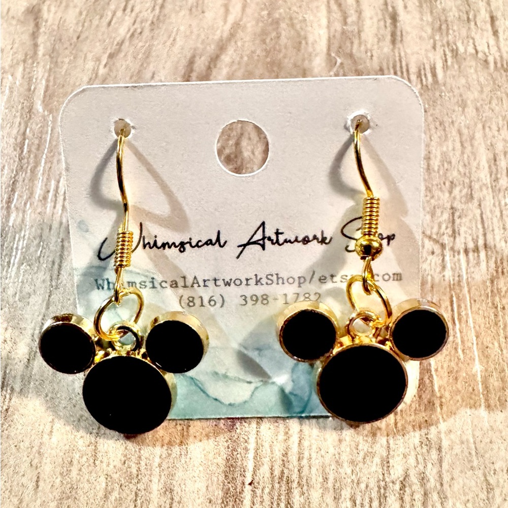 Cute Mickey Mouse Earrings